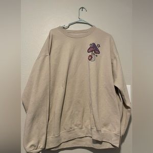 Mushroom crewneck XL